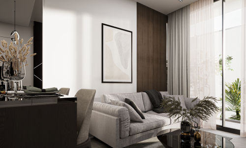 Cтильные апартаменты с 2 спальнями и с видом на бассейн, на пляже Бангтао/Лагуна