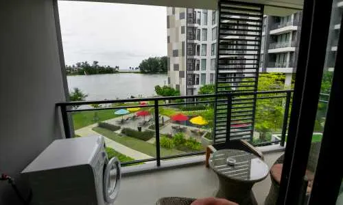 Восхитительные апартаменты с 1 спальней и с видом на море в проекте Кассия Резиденсис, на пляже Бангтао/Лагуна