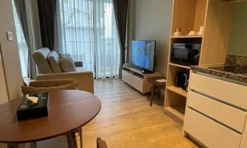 Прекрасные апартаменты с 1 спальней и с видом на бассейн в проекте Даймонд Кондоминиум, на пляже Бангтао/Лагуна