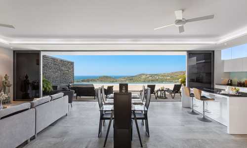 Потрясающие апартаменты с 3 спальнями и с видом на море в проекте Оверлукинг Лайян, на пляже Бангтао/Лагуна