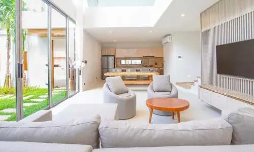 Удобная вилла с 3 спальнями и с видом на бассейн в проекте Зенити, на пляже Бангтао/Лагуна (+ Видео обзор)