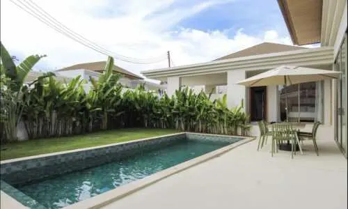 Восхитительная вилла с 3 спальнями и с видом на бассейн в проекте Тричада Азюр, на пляже Бангтао/Лагуна