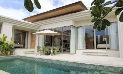 Восхитительная вилла с 3 спальнями и с видом на бассейн в проекте Тричада Азюр, на пляже Бангтао/Лагуна