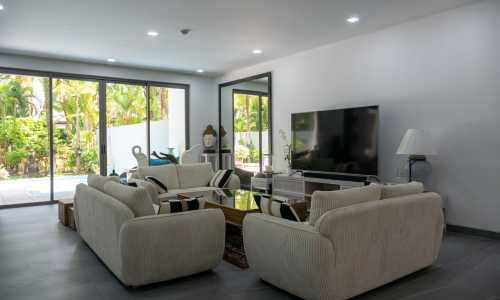 Сказочные апартаменты с 3 спальнями и с видом на бассейн в проекте Мандала Кондоминиум, на пляже Бангтао/Лагуна