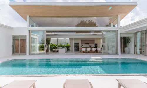 Роскошная вилла с 4 спальнями и с видом на бассейн в проекте Ашира Виллас, на пляже Бангтао/Лагуна