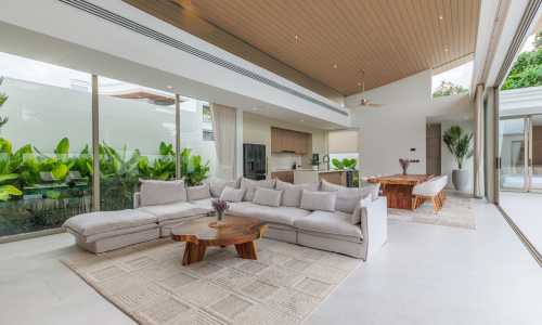 Роскошная вилла с 4 спальнями и с видом на бассейн в проекте Ашира Виллас, на пляже Бангтао/Лагуна