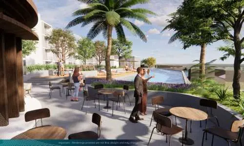 Шикарные апартаменты студия и с видом на сад, на пляже Равай