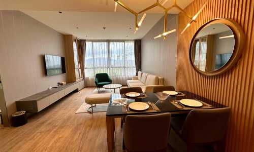 Апартаменты с 2 спальнями и с видом на бассейн в проекте Лаян Грин Парк, район Лаян 