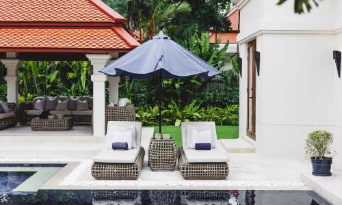 Великолепная вилла с 4 спальнями и с видом на бассейн в проекте Сайтан, на пляже Бангтао/Лагуна