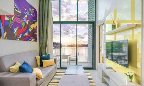 Восхитительные апартаменты с 2 спальнями и с видом на море в проекте Кассия, на пляже Бангтао/Лагуна