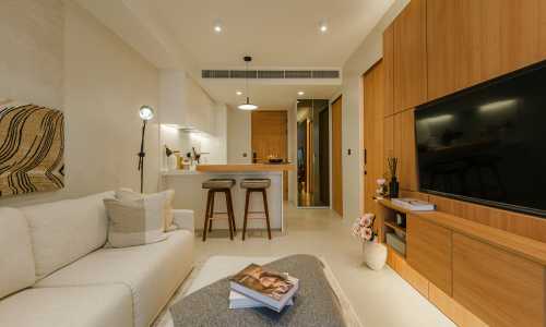 Потрясающие апартаменты с 1 спальней и с видом на город, на пляже Бангтао/Лагуна