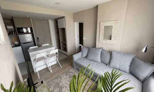 Модные апартаменты с 2 спальнями и с видом на сад в проекте Скай Парк, на пляже Бангтао/Лагуна