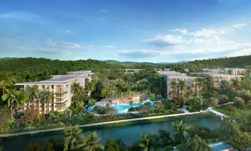 Потрясающие апартаменты с 2 спальнями и с видом на бассейн, на пляже Лаян 