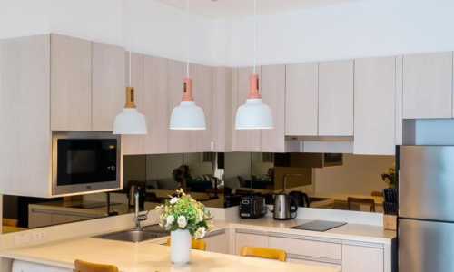 Шикарные апартаменты с 2 спальнями и с видом на озеро в проекте Кассия Резиденсис, на пляже Бангтао/Лагуна