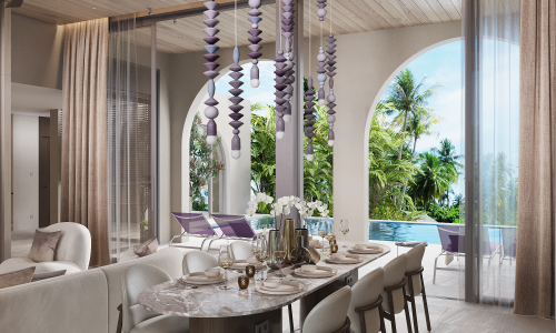 Комфортабельная вилла с 4 спальнями и с видом на бассейн, на пляже Бангтао/Лагуна