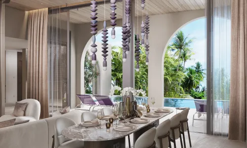 Комфортабельная вилла с 4 спальнями и с видом на бассейн, на пляже Бангтао/Лагуна