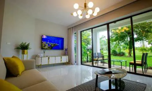 Шикарные апартаменты с 2 спальнями и с видом на гольф-поле в проекте Алламанда 2 и 3, на пляже Бангтао/Лагуна (+ Видео обзор)