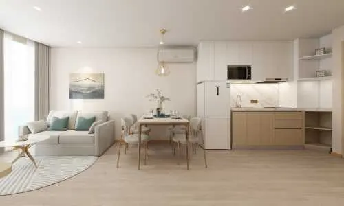 Роскошные апартаменты студия и с видом на море, на пляже Равай