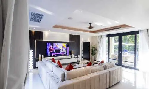 Шикарная вилла с 5 спальнями и с видом на море в проекте Маантаван, на пляже Бангтао/Лагуна