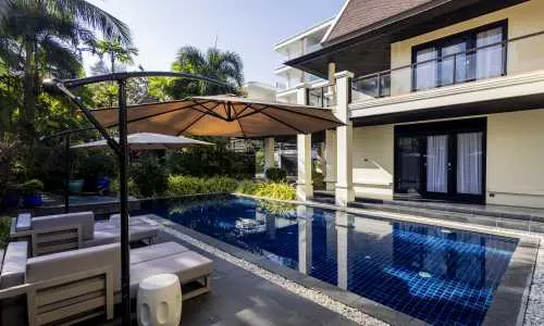 Шикарная вилла с 5 спальнями и с видом на море в проекте Маантаван, на пляже Бангтао/Лагуна