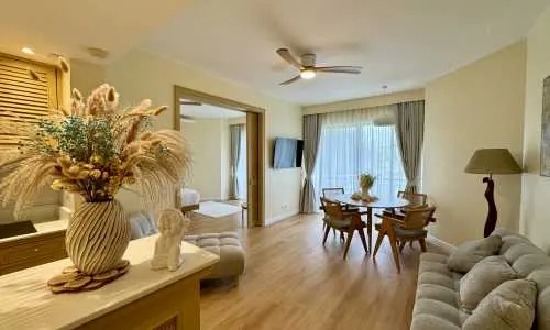 Прекрасные апартаменты с 1 спальней и с видом на гольф-поле в проекте Алламанда 2 и 3, на пляже Бангтао/Лагуна (+ Видео обзор)