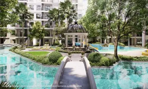 Сказочные апартаменты с 1 спальней и с видом на город, на пляже Ката