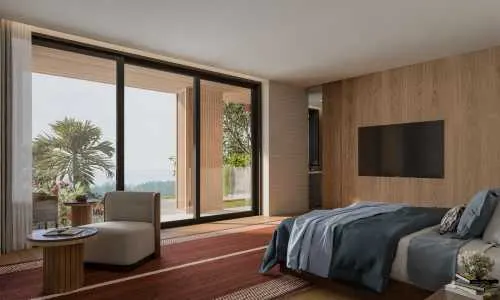 Великолепная вилла с 5 спальнями и с видом на бассейн, на пляже Лаян 