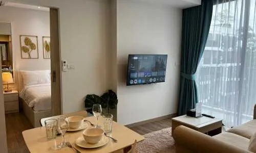 Потрясающие апартаменты с 2 спальнями и с видом на гольф-поле в проекте Скай Парк, на пляже Бангтао/Лагуна