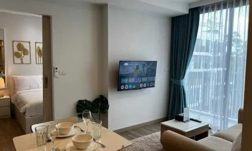 Потрясающие апартаменты с 2 спальнями и с видом на гольф-поле в проекте Скай Парк, на пляже Бангтао/Лагуна