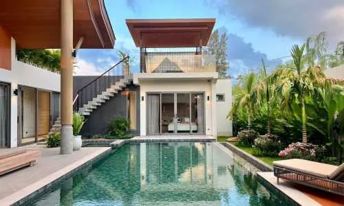 Роскошная вилла с 4 спальнями и с видом на бассейн в проекте Эравана Гранд, на пляже Бангтао/Лагуна