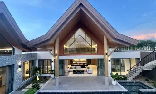 Роскошная вилла с 4 спальнями и с видом на бассейн в проекте Эравана Гранд, на пляже Бангтао/Лагуна