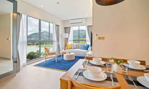 Просторные 2-спальные апартаменты в Laguna Lakeside