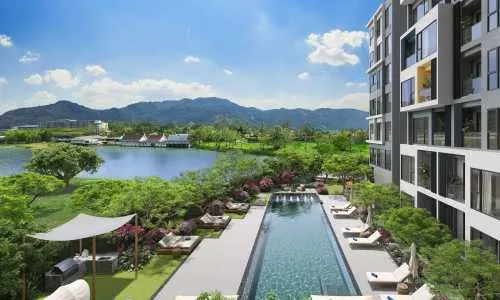 Laguna Lakeside Residences: 1-спальные апартаменты 