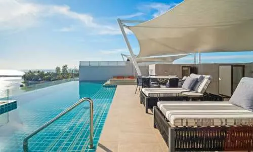 Эксклюзивный пентхаус с 2 спальнями комнатами и частным бассейном 