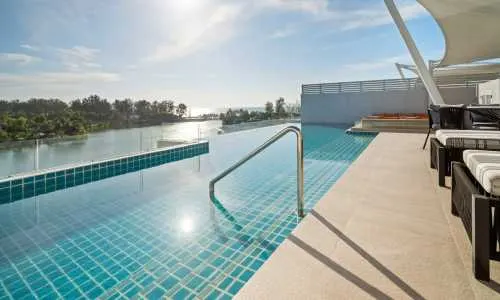 Эксклюзивный пентхаус с 2 спальнями комнатами и частным бассейном 