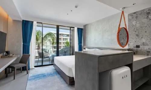  Элегантный номер Premier с видом на бассейн в Kora Beach Resort 