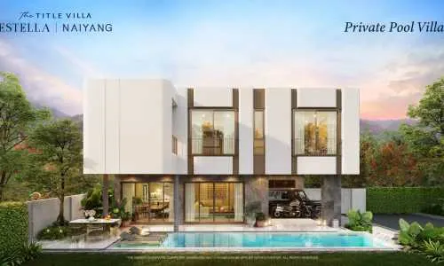 Роскошная вилла с 3 спальнями и с видом на бассейн, на пляже Найянг