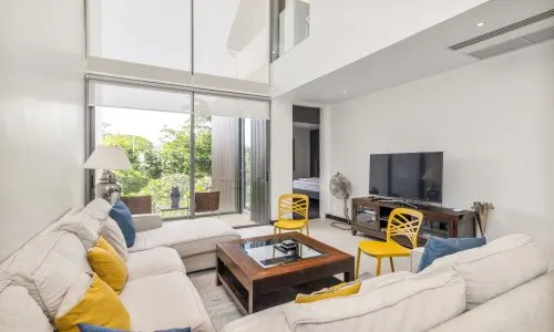 Роскошный пентхауз с 3 спальнями и с видом на сад в проекте Лотус Гарденс, на пляже Бангтао/Лагуна