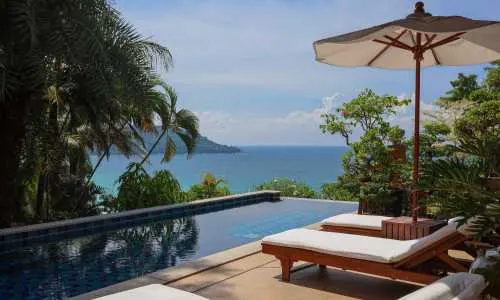 Модная вилла премиум класса с 6 спальнями и с видом на море в проекте Катаманда, на пляже Ката