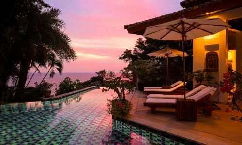 Модная вилла премиум класса с 6 спальнями и с видом на море в проекте Катаманда, на пляже Ката