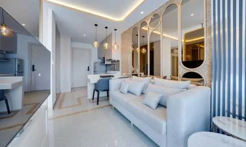 Комфортабельные апартаменты студия и с видом на город в проекте Бель Вю Лагун, на пляже Бангтао/Лагуна