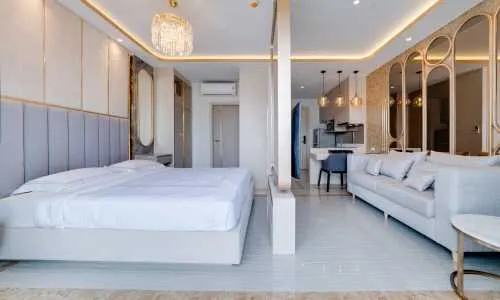 Комфортабельные апартаменты студия и с видом на город в проекте Бель Вю Лагун, на пляже Бангтао/Лагуна