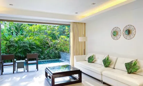 Прекрасные апартаменты с 2 спальнями и с видом на бассейн, не далеко от моря в проекте Перл оф Найтон, на пляже Найтон