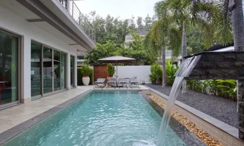 Превосходная вилла с 3 спальнями и с видом на бассейн в проекте Даймонд Три Вилла, на пляже Бангтао/Лагуна