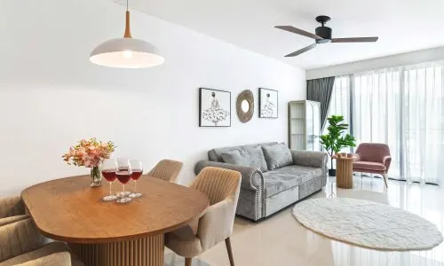 Сногсшибательные апартаменты с 3 спальнями и с видом на озеро в проекте Кассия Резиденсис, на пляже Бангтао/Лагуна (+ Видео обзор)