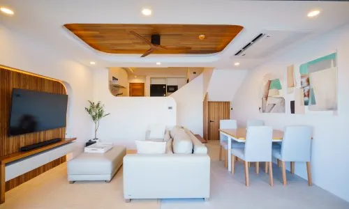 Восхитительные апартаменты с 2 спальнями и с видом на море в проекте Алламанда 1, на пляже Бангтао/Лагуна