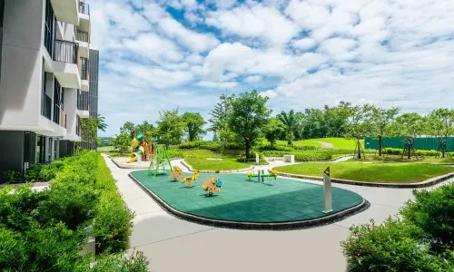 Комфортабельные апартаменты с 1 спальней и с видом на гольф-поле в проекте Скай Парк, на пляже Бангтао/Лагуна