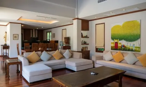 Восхитительная вилла с 4 спальнями и с видом на бассейн в проекте Сайтан, на пляже Бангтао/Лагуна