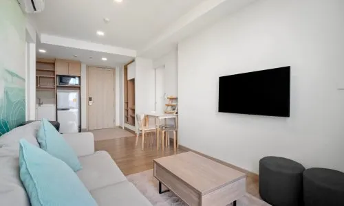 Восхитительные апартаменты с 2 спальнями и с видом на гольф-поле в проекте Скай Парк, на пляже Бангтао/Лагуна