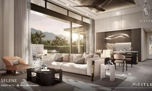 Модная вилла с 3 спальнями и с видом на бассейн, на пляже Бангтао/Лагуна